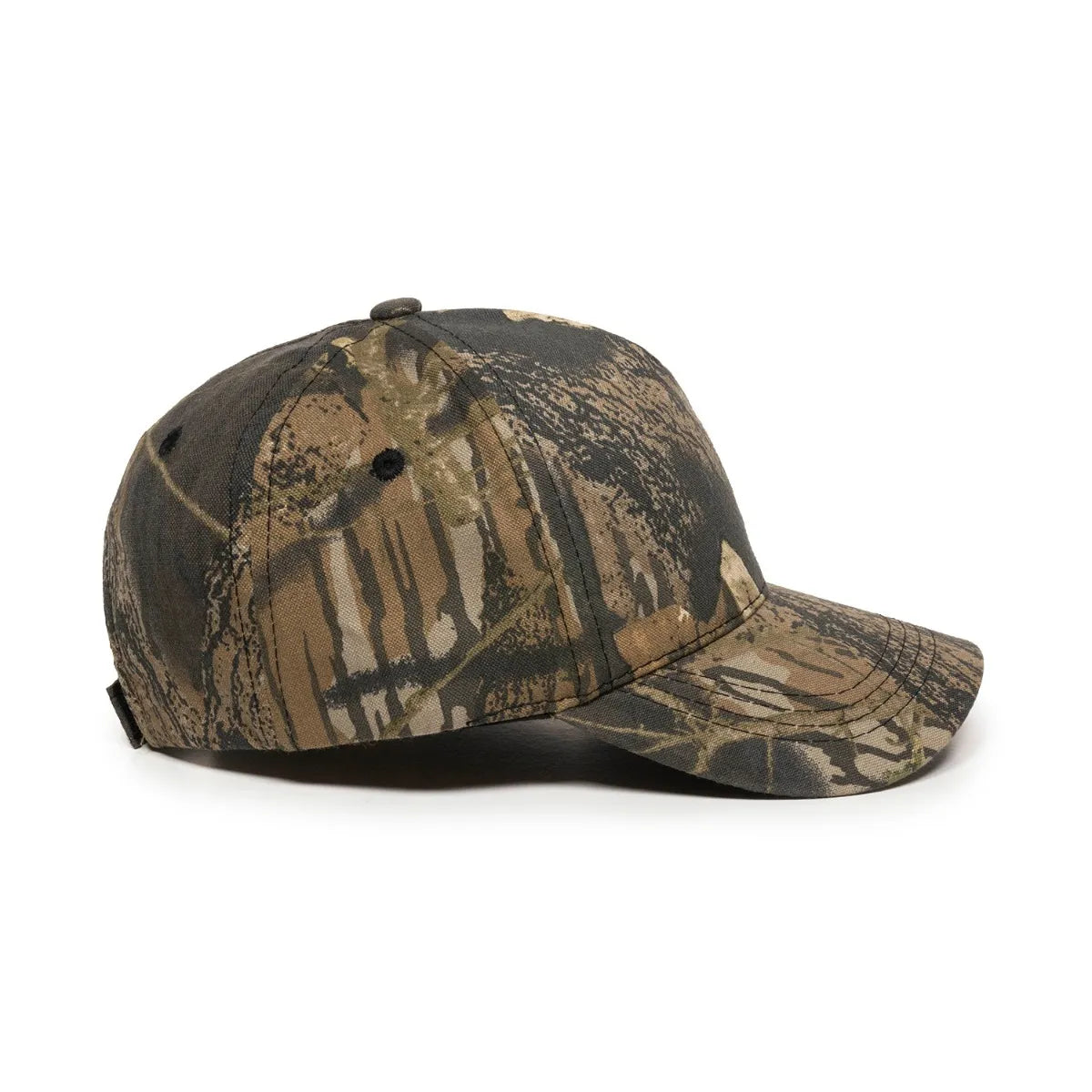 Outdoor Cap 501PC Structured Solid Back Hat Unisex Accessories Hats & Caps