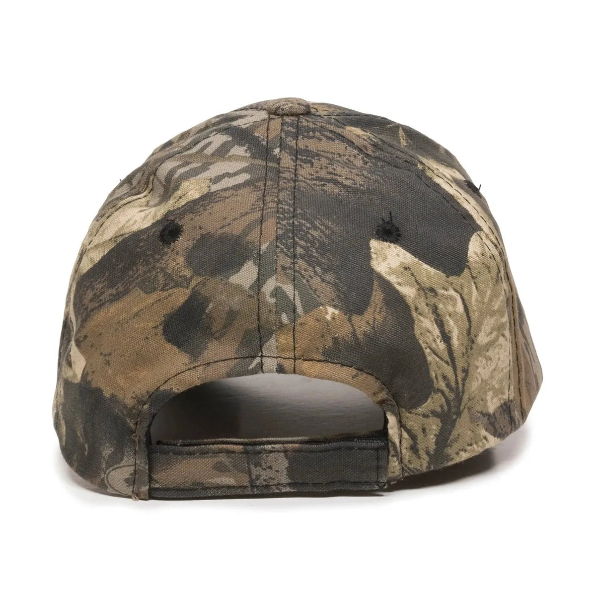 Outdoor Cap 401PC Camo Structured Solid Back Hat-2