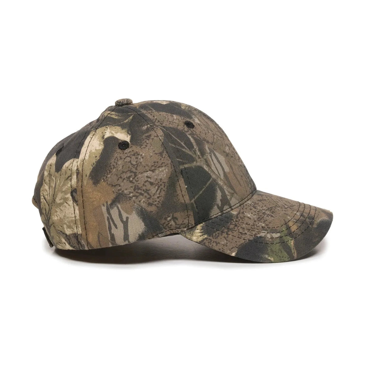 Outdoor Cap 401PC Camo Structured Solid Back Hat-8