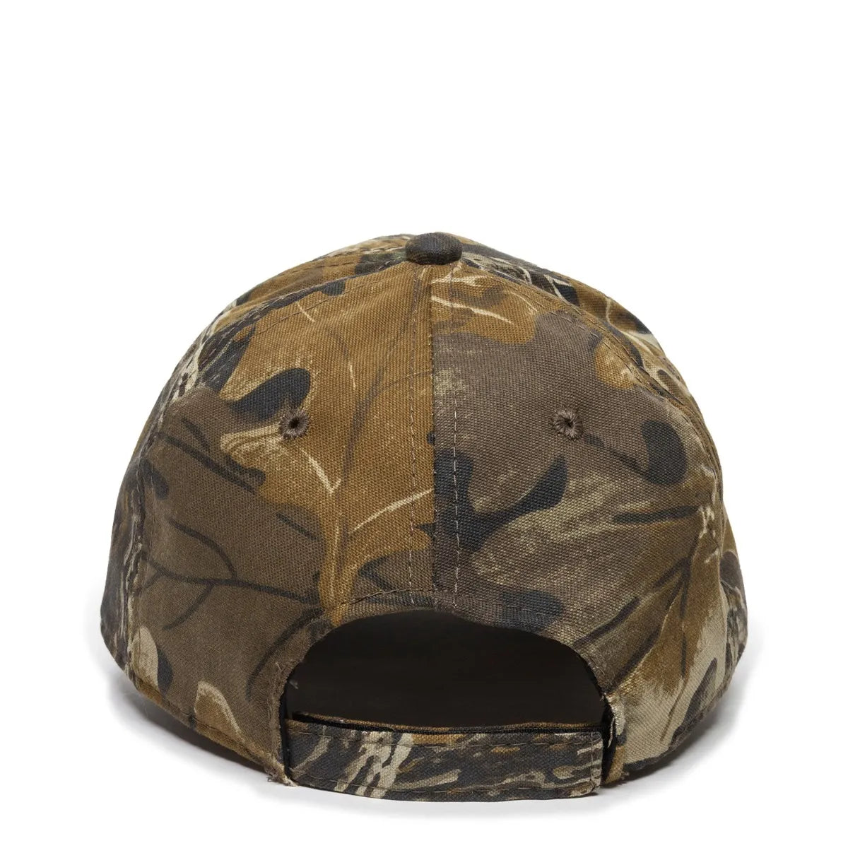 Outdoor Cap 501PC Structured Solid Back Hat Unisex Accessories Hats & Caps