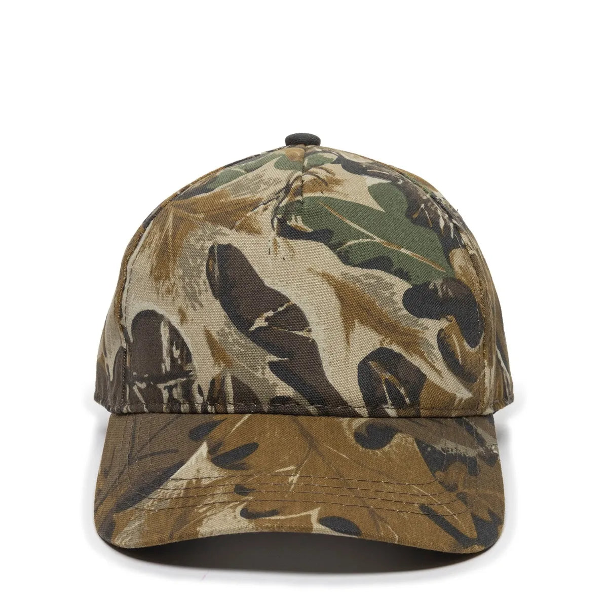 Outdoor Cap 501PC Structured Solid Back Hat Unisex Accessories Hats & Caps