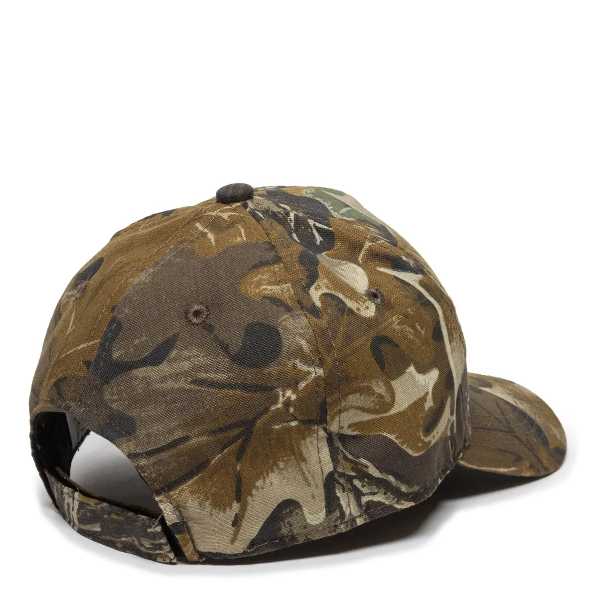 Outdoor Cap 501PC Structured Solid Back Hat Unisex Accessories Hats & Caps