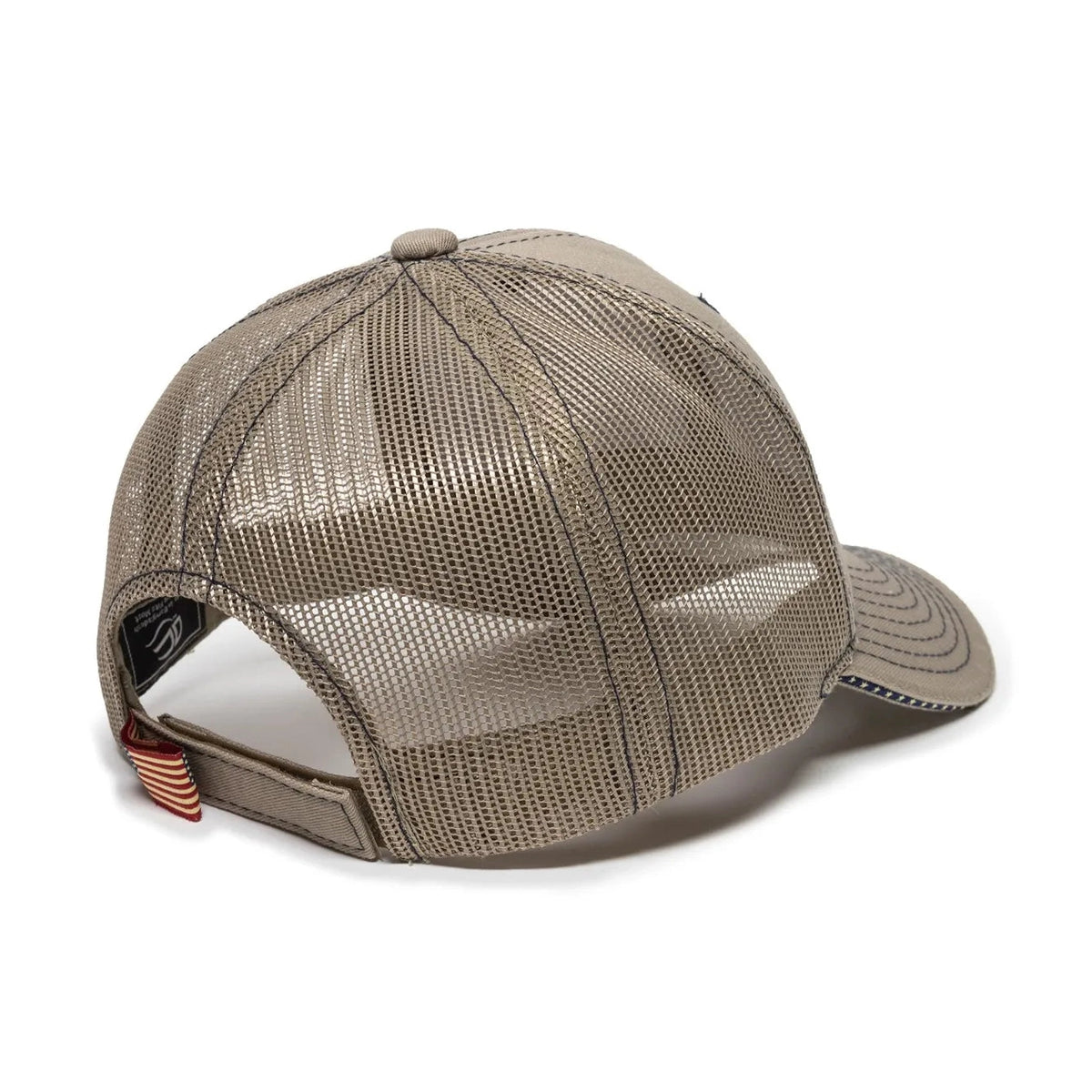 Outdoor Cap USA-800M Contrast Stitch Structured Trucker Hat-7