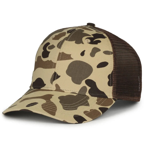 Outdoor Cap GC-100M Vintage Waterfowl Structured Trucker Hat Unisex Accessories Hats & Caps