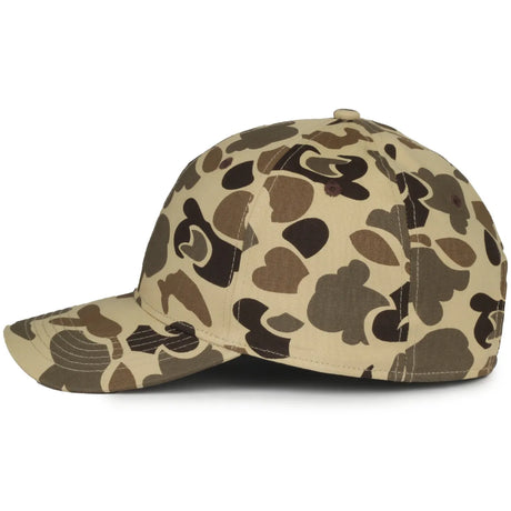 Outdoor Cap GC-100 Vintage Waterfowl Structured Solid Panel Hat Unisex Accessories Hats & Caps