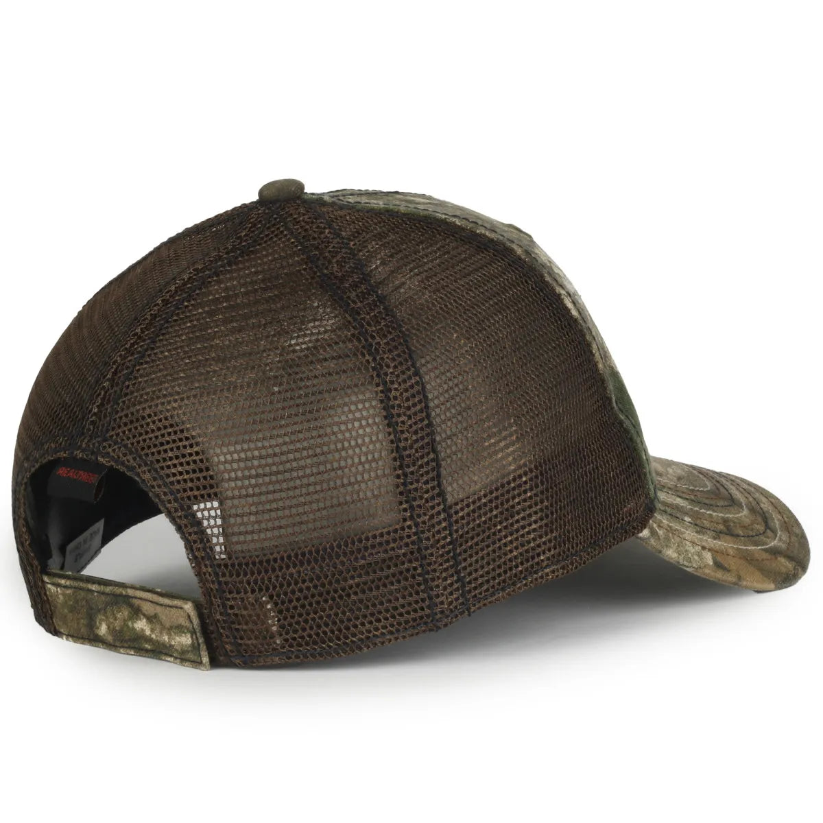 Outdoor Cap CWF-310 Flag Water Print Unstructured Trucker Hat Unisex Accessories Hats & Caps