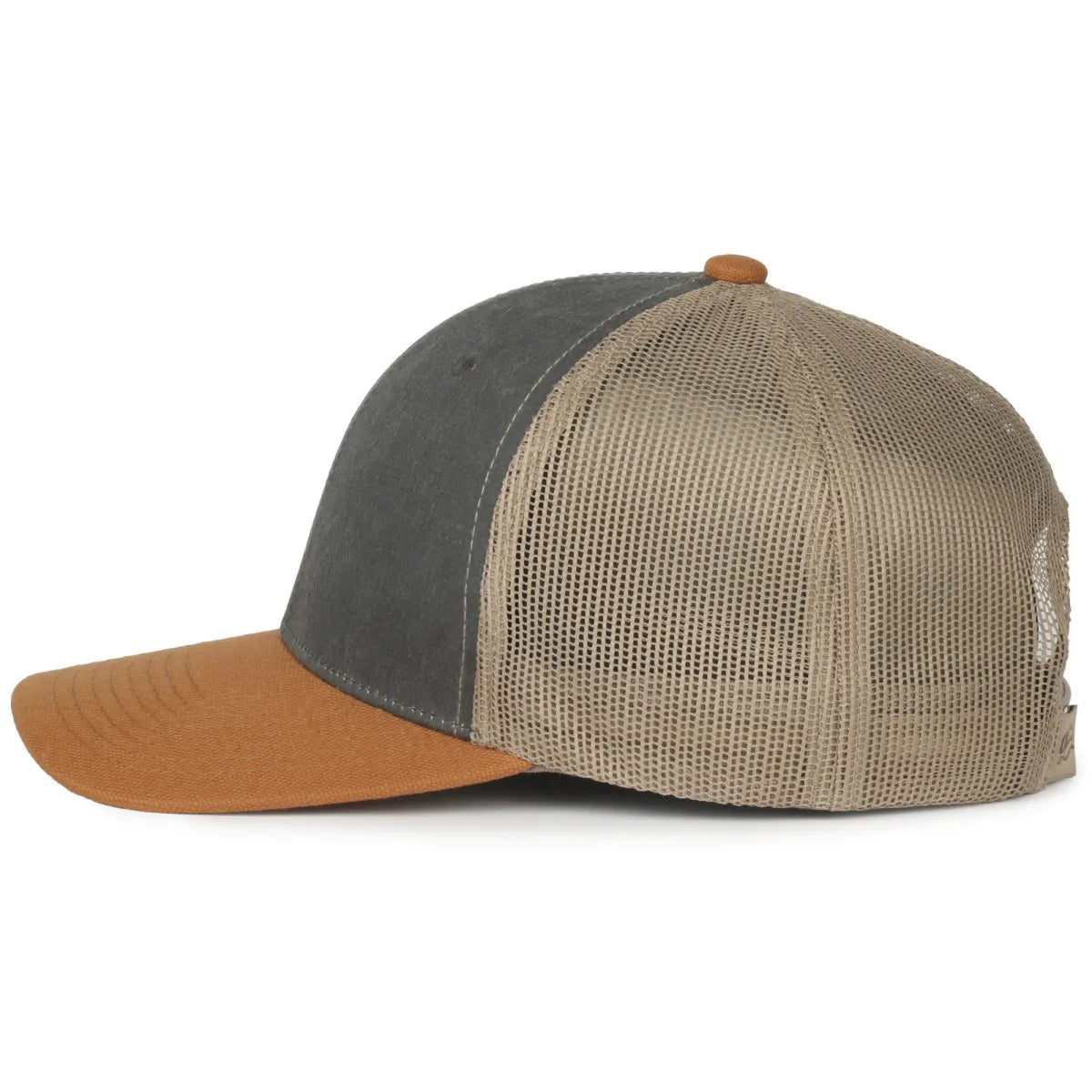 Outdoor Cap HPD-615M Premium Rugged Structured Trucker Hat Unisex Accessories Hats & Caps