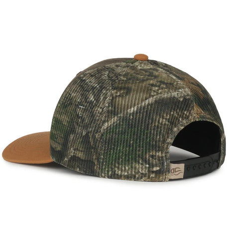Outdoor Cap HPC-615M Weathered Cotton Structured Trucker Hat Unisex Accessories Hats & Caps
