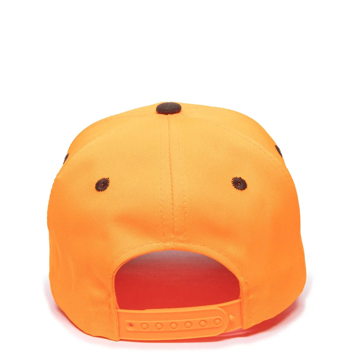 Outdoor Cap 550IS Blaze/ Dark Brown Structured Solid Back Hat-2