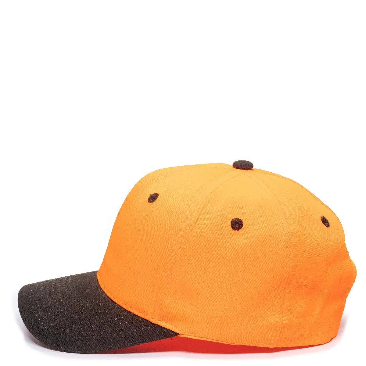 Outdoor Cap 550IS Blaze/ Dark Brown Structured Solid Back Hat Unisex Accessories Hats & Caps