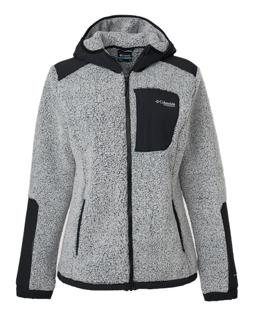 Columbia Women's Arctic Crest Sherpa Full-Zip Jacket Womens Apparel Jackets & Vests