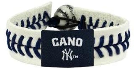 Gamewear New York Yankees Robinson Cano Genuine Baseball Bracelet Fan Gear MLB New York Yankees