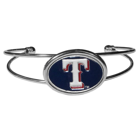 Siskiyou Texas Rangers Double Bar Cuff Bracelet Fan Gear MLB Texas Rangers