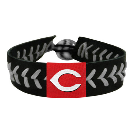 Gamewear Cincinnati Reds Team Color Baseball Bracelet Fan Gear MLB Cincinnati Reds