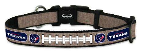 Gamewear Houston Texans Reflective Football Pet Collar Size Small Fan Gear NFL Houston Texans
