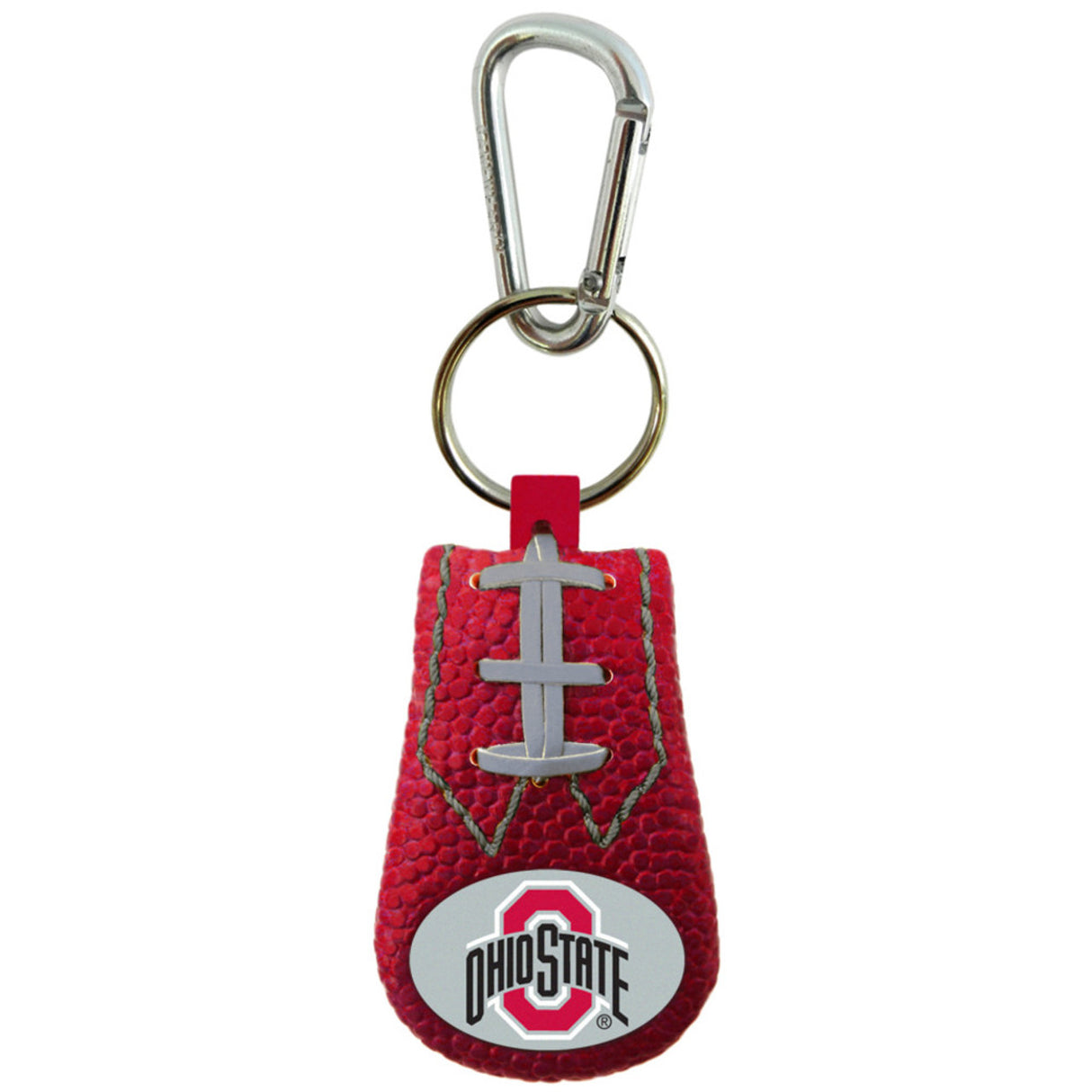 Gamewear Ohio State Buckeyes Team Color Football Keychain Fan Gear NCAA Ohio State Buckeyes