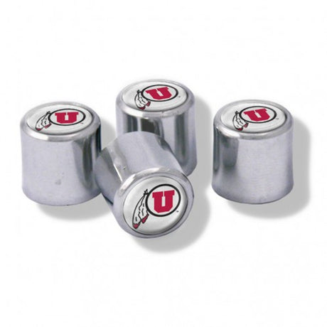 Wincraft Utah Utes Valve Stem Caps - Special Order Fan Gear NCAA Utah Utes