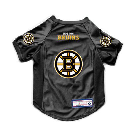 Little Earth Boston Bruins Stretch Pet Jersey Size Small Fan Gear NHL Boston Bruins