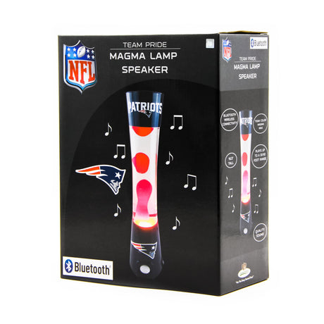 Sporticulture New England Patriots Bluetooth Speaker Magma Lamp Fan Gear NFL New England Patriots