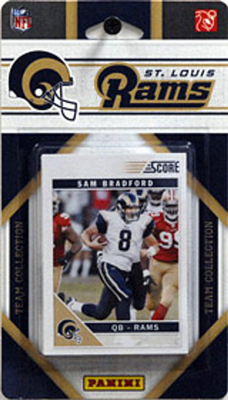 C & I Collectables St. Louis Rams 2011 Score Team Set Fan Gear NFL Los Angeles Rams