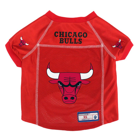 Little Earth Chicago Bulls Stretch Pet Jersey Size XS Fan Gear NBA Chicago Bulls