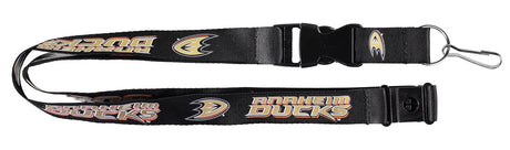 Aminco Anaheim Ducks Black Lanyard - Special Order Fan Gear NHL Anaheim Ducks