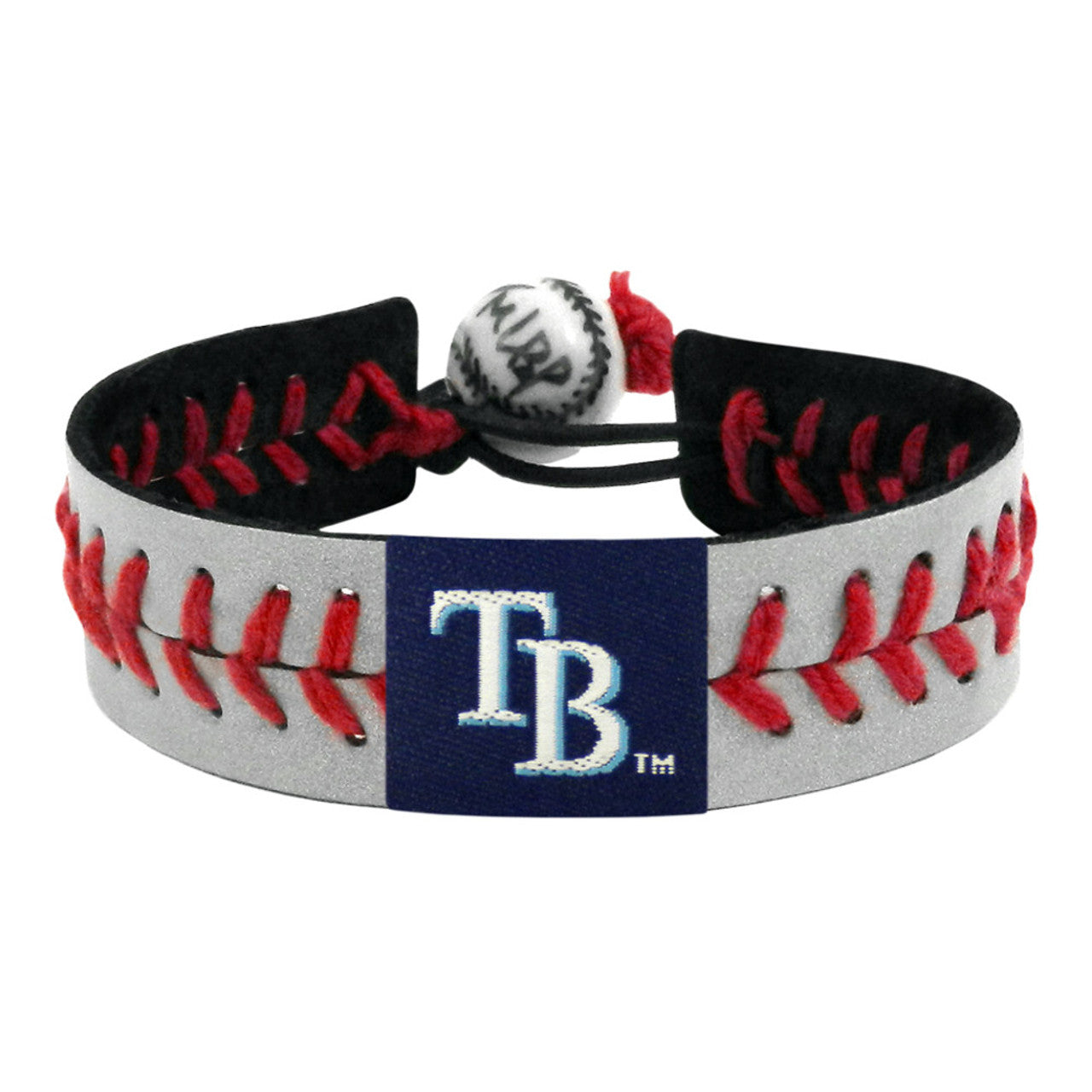 Gamewear Tampa Bay Rays Reflective Baseball Bracelet Fan Gear MLB Tampa Bay Rays