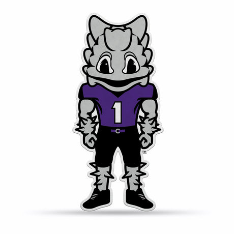 Rico Industries TCU Horned Frogs Pennant Shape Cut Mascot Design Fan Gear NCAA TCU Horned Frogs