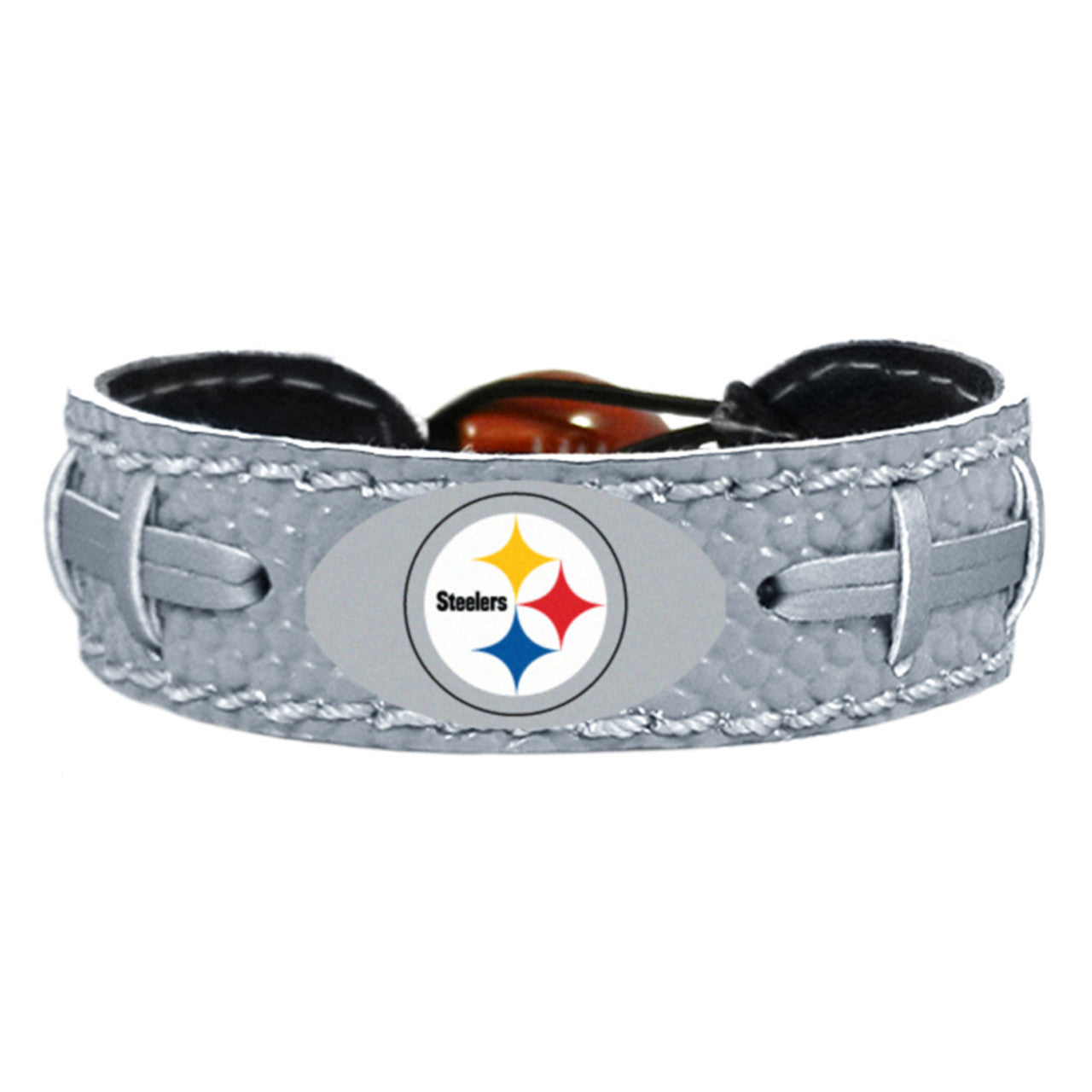 Gamewear Pittsburgh Steelers Reflective Football Bracelet Fan Gear NFL Pittsburgh Steelers