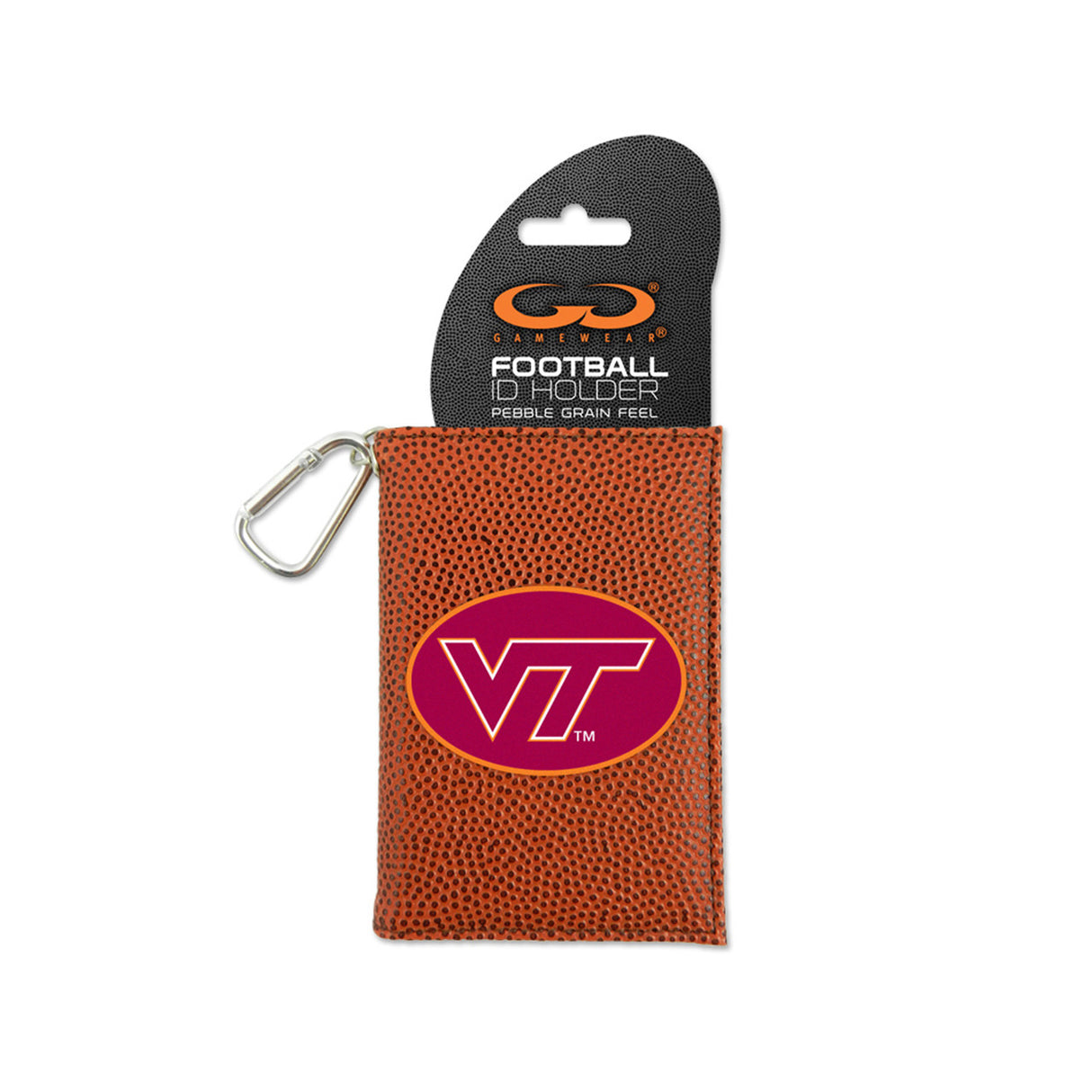 Gamewear Virginia Tech Hokies Classic Football ID Holder Fan Gear NCAA Virginia Tech Hokies