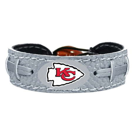 Gamewear Kansas City Chiefs Reflective Football Bracelet Fan Gear NFL Kansas City Chiefs
