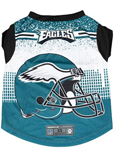 Little Earth Philadelphia Eagles Pet Performance Tee Shirt Size XS - Special Order Fan Gear NFL Philadelphia Eagles