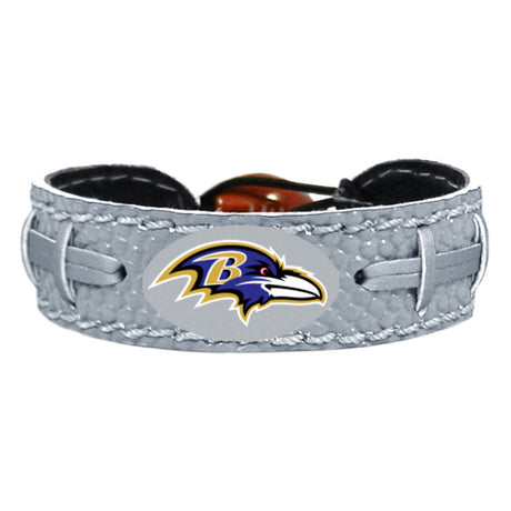 Gamewear Baltimore Ravens Reflective Football Bracelet Fan Gear NFL Baltimore Ravens