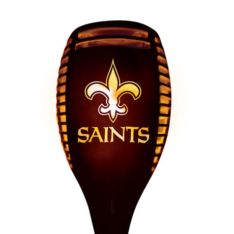Sporticulture New Orleans Saints LED Solar Torch Fan Gear NFL New Orleans Saints