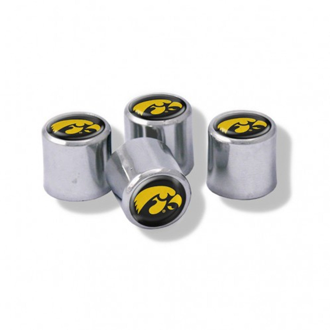Wincraft Iowa Hawkeyes Valve Stem Caps - Special Order Fan Gear NCAA Iowa Hawkeyes