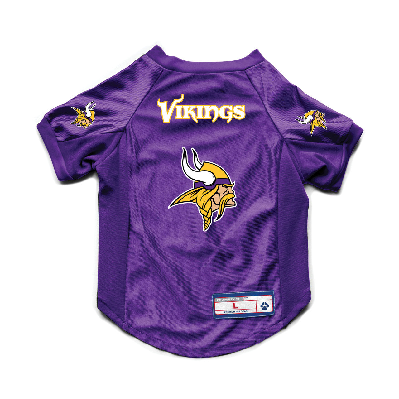 Little Earth Minnesota Vikings Stretch Pet Jersey Size XL Fan Gear NFL Minnesota Vikings
