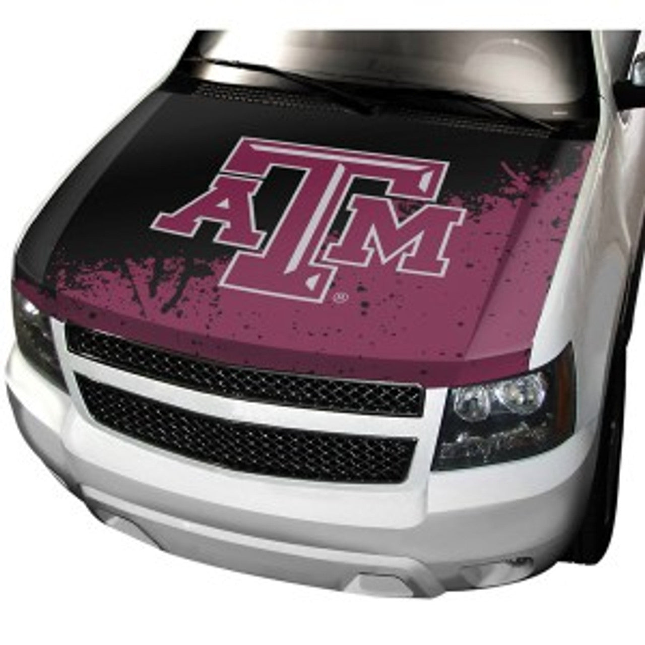 Team Promark Texas A&M Aggies Auto Hood Cover Fan Gear NCAA Texas A&M Aggies