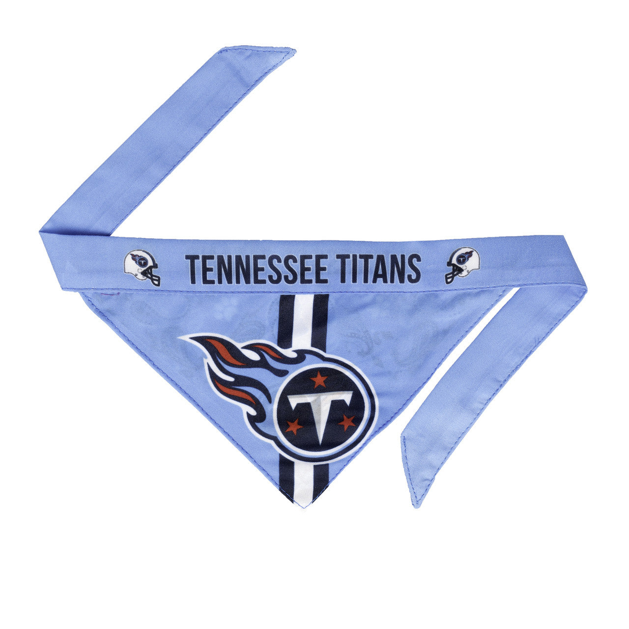 Little Earth Tennessee Titans Pet Bandanna Size Medium - Special Order Fan Gear NFL Tennessee Titans