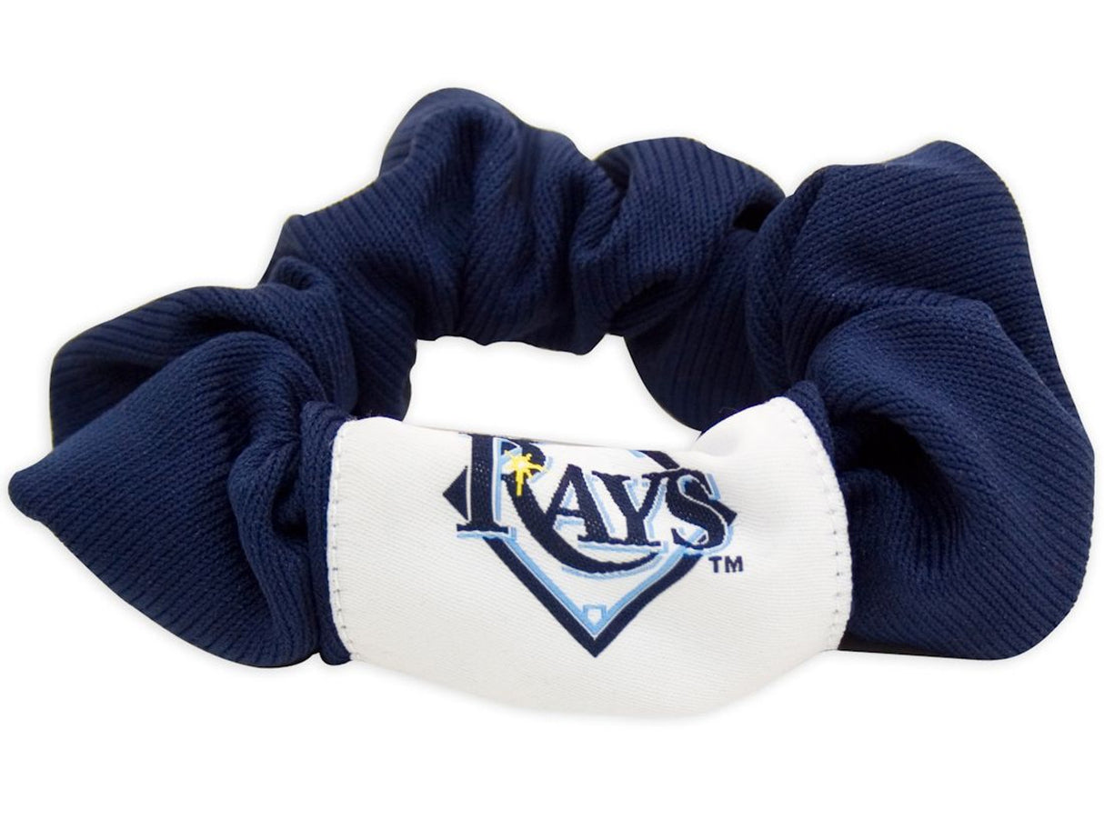 Little Earth Tampa Bay Rays Hair Twist Ponytail Holder Fan Gear MLB Tampa Bay Rays