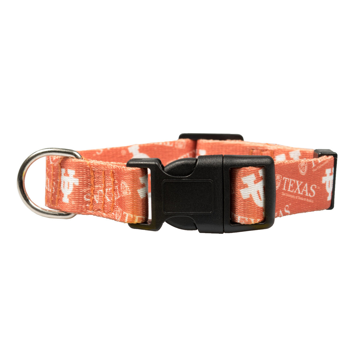 Little Earth Texas Longhorns Pet Collar Size Small - Special Order Fan Gear NCAA Texas Longhorns