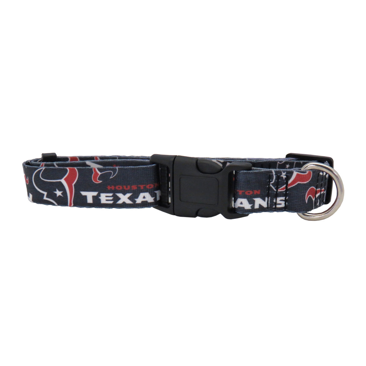 Little Earth Houston Texans Pet Collar Size Medium - Special Order Fan Gear NFL Houston Texans