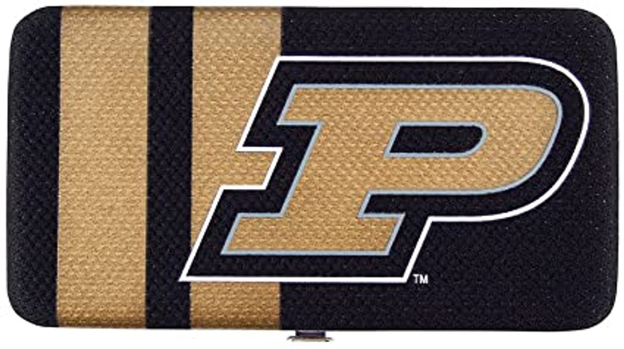 Little Earth Purdue Boilermakers Mesh Shell Wallet Fan Gear NCAA Purdue Boilermakers