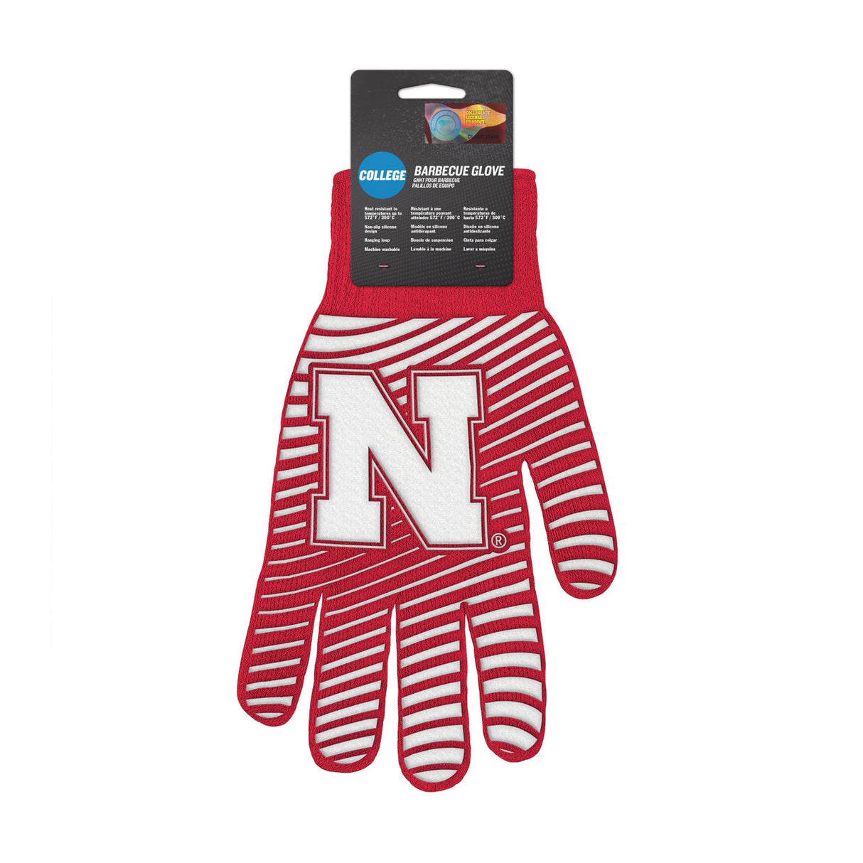 The Sports Vault Nebraska Cornhuskers BBQ Style Glove Fan Gear NCAA Nebraska Cornhuskers