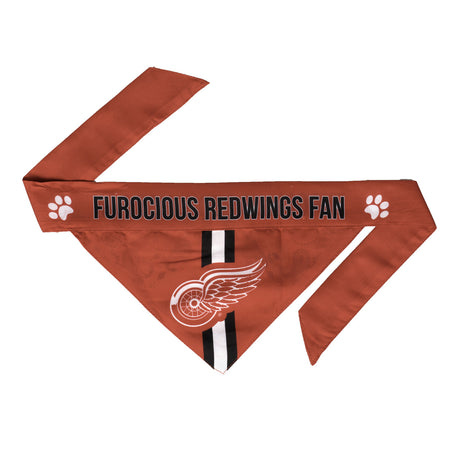 Little Earth Detroit Red Wings Pet Bandanna Size Small - Special Order Fan Gear NHL Detroit Red Wings