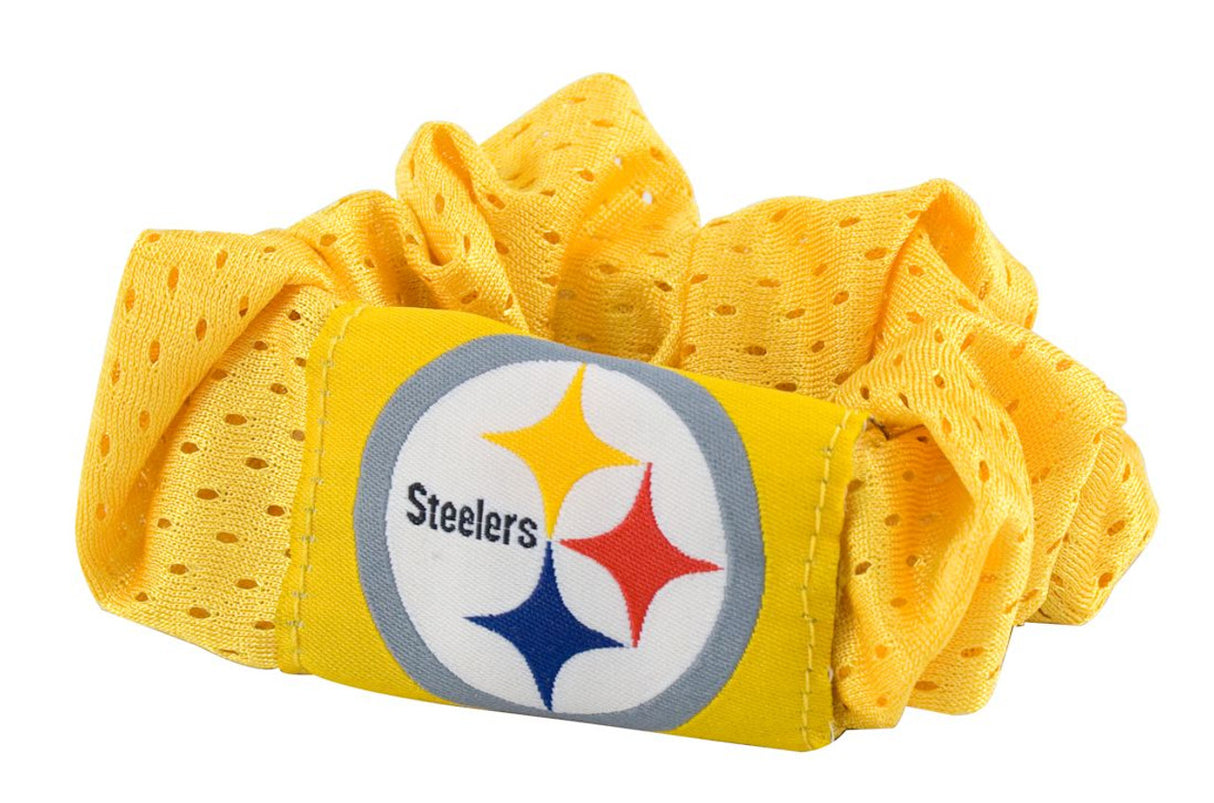Little Earth Pittsburgh Steelers Gold Hair Twist Ponytail Holder Fan Gear NFL Pittsburgh Steelers