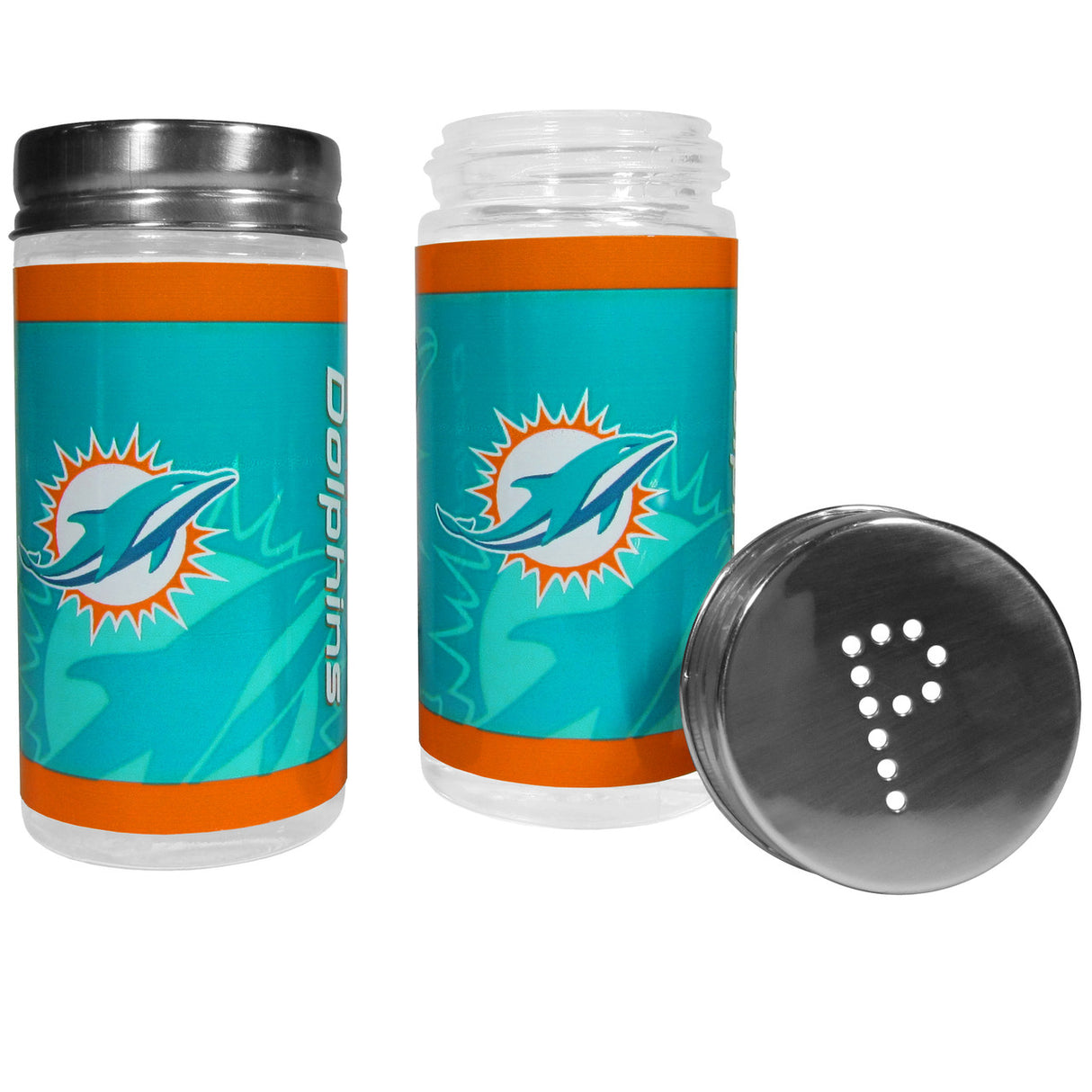 Siskiyou Miami Dolphins Tailgater Salt and Pepper Shakers Fan Gear NFL Miami Dolphins