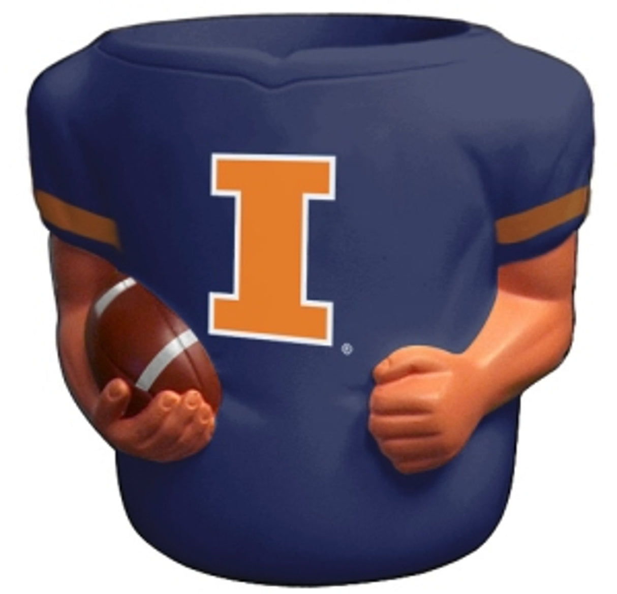 Sportfx International Illinois Fighting Illini Jersey Style Can Cooler Fan Gear NCAA Illinois Fighting Illini