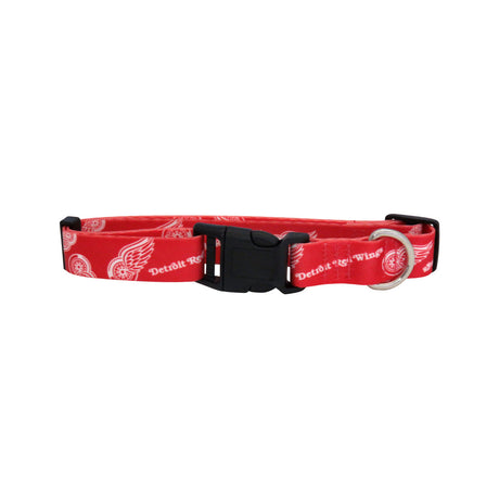 Little Earth Detroit Red Wings Pet Collar Size Large - Special Order Fan Gear NHL Detroit Red Wings