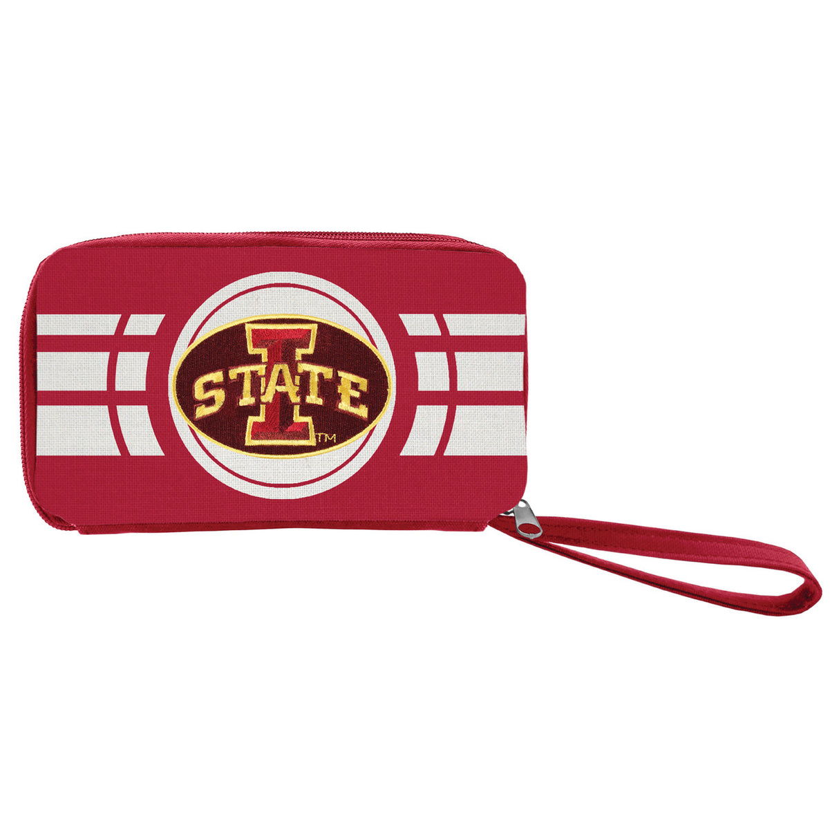 Little Earth Iowa State Cyclones Ripple Zip Wallet Fan Gear NCAA Iowa State Cyclones