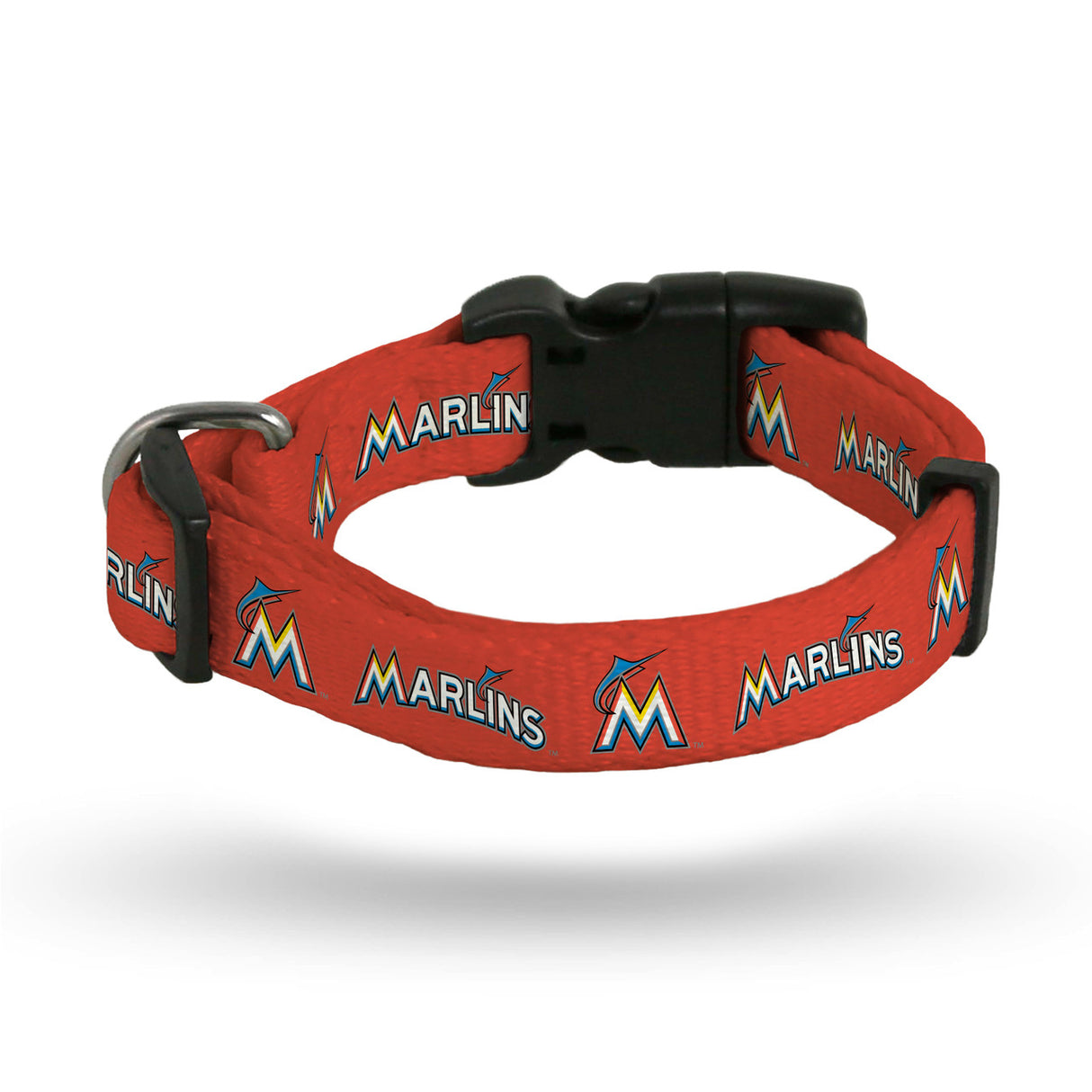Rico Industries Miami Marlins Pet Collar Size Small Fan Gear MLB Miami Marlins